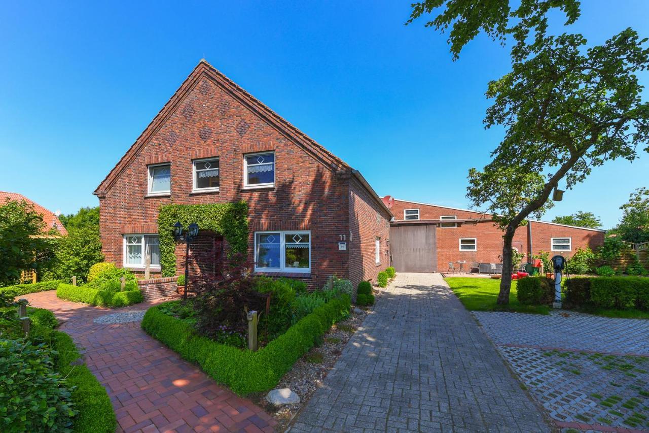 Ferienwohnung Muehlenblick Auf Dem Ferienhof Eschen Moorweg Exteriér fotografie