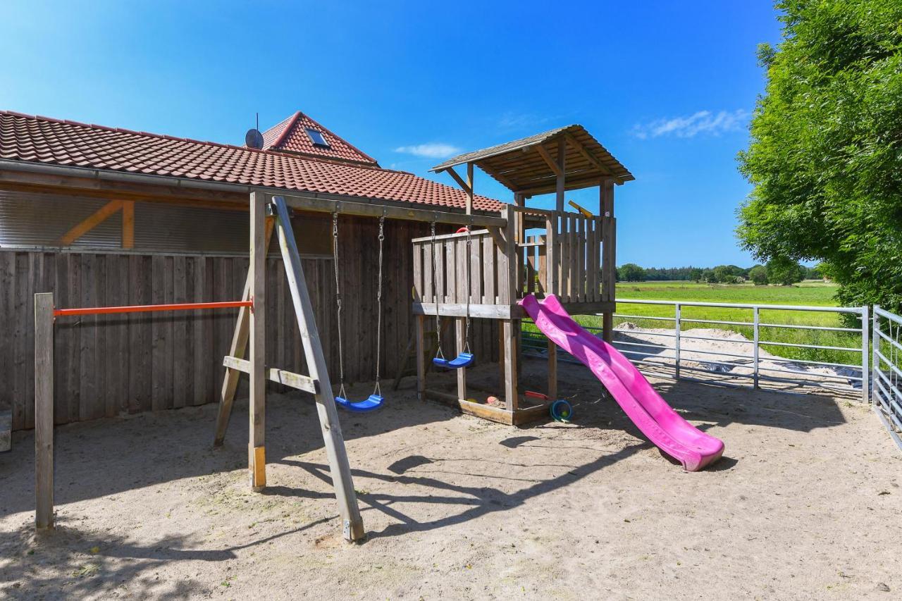 Ferienwohnung Muehlenblick Auf Dem Ferienhof Eschen Moorweg Exteriér fotografie